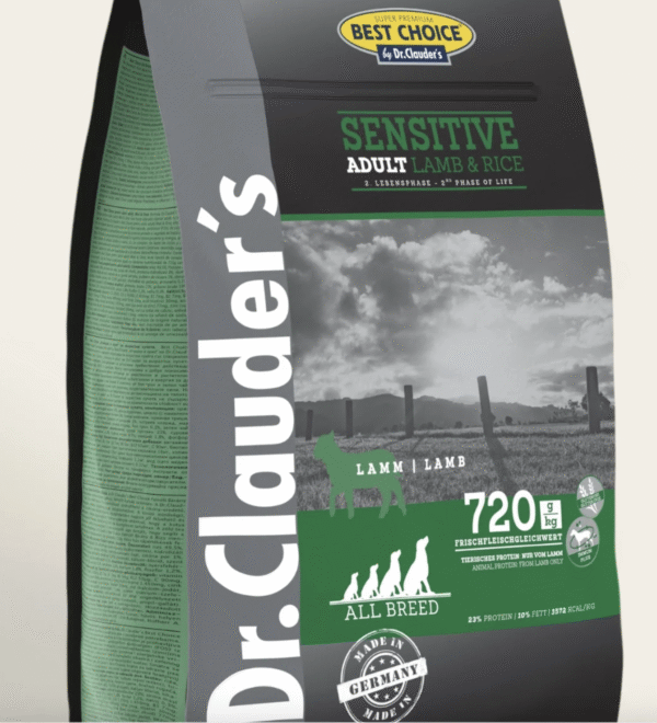Dr. Clauder's Sensitive Adult All Breed Lamm & Ris